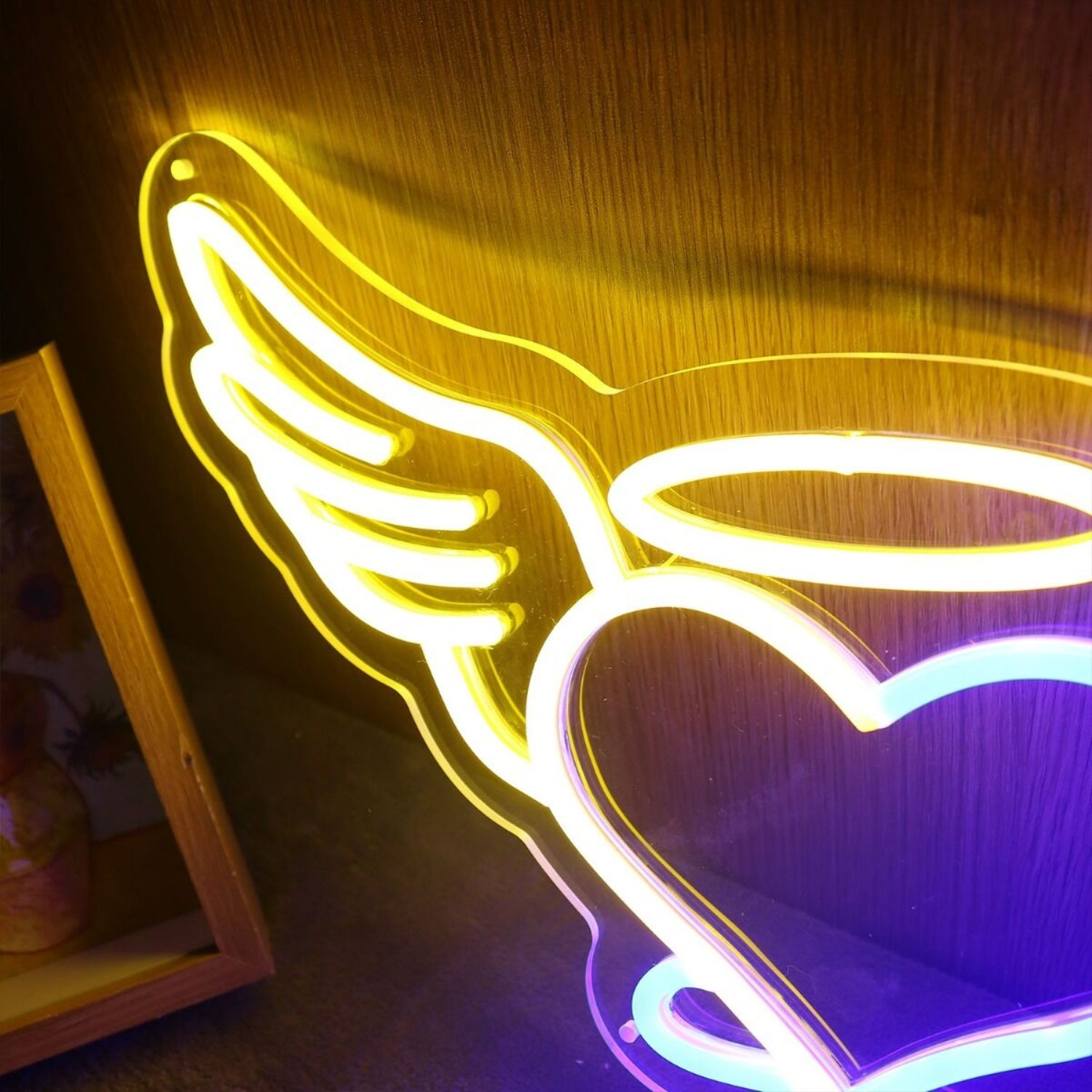 Heart Of Angels And Devils Led Neon Sign | Shineneon