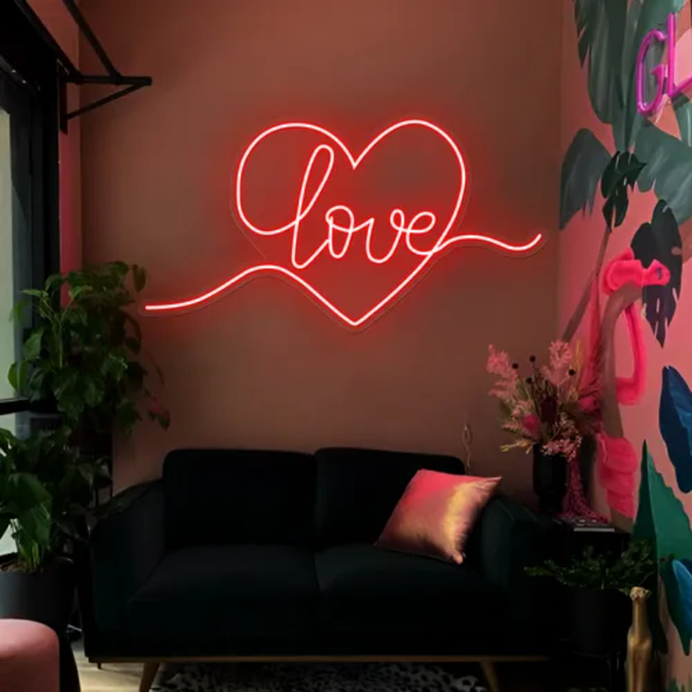 Heart Of Love Led Neon Sign | Shineneon