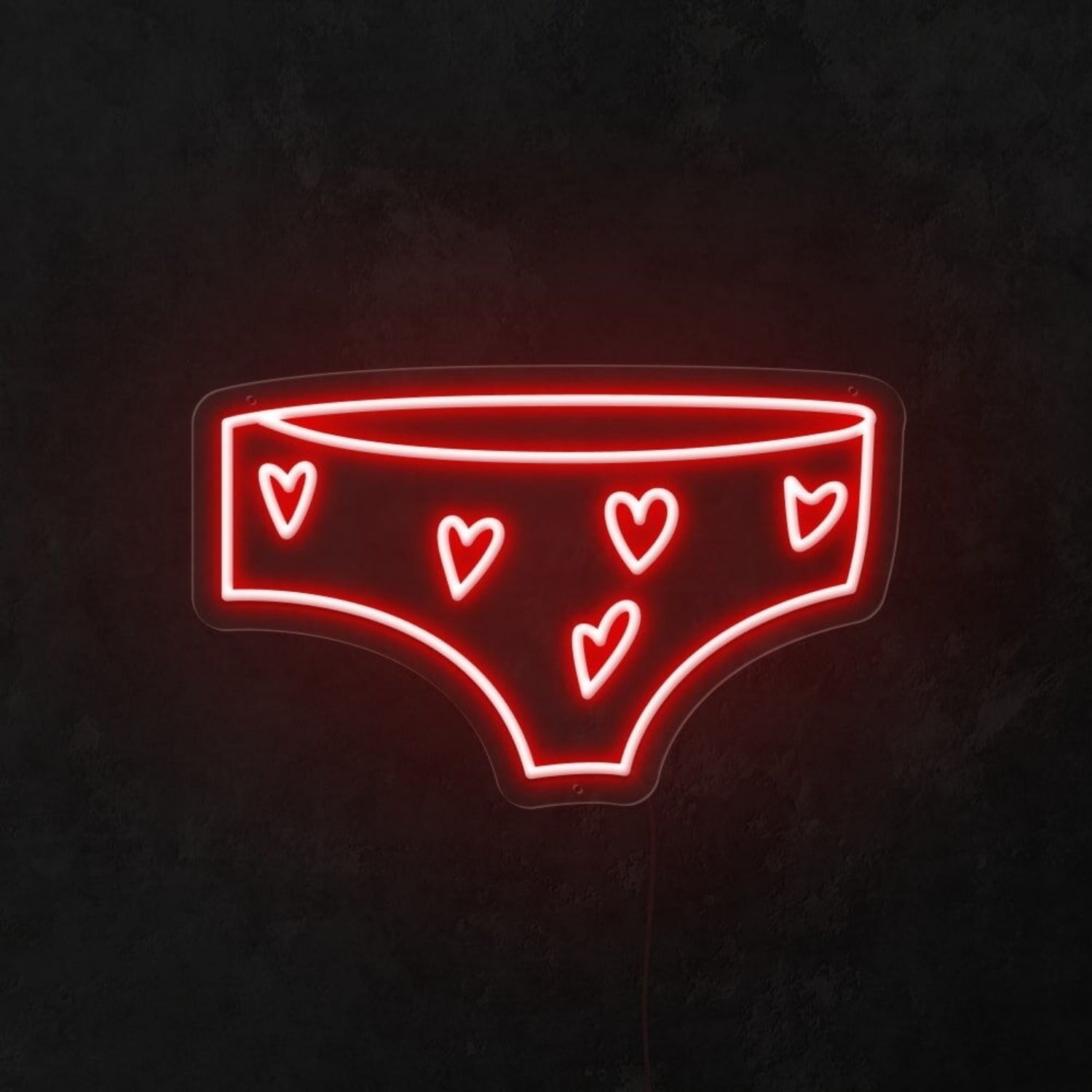 Heart Panty Led Neon Sign - Shineneon