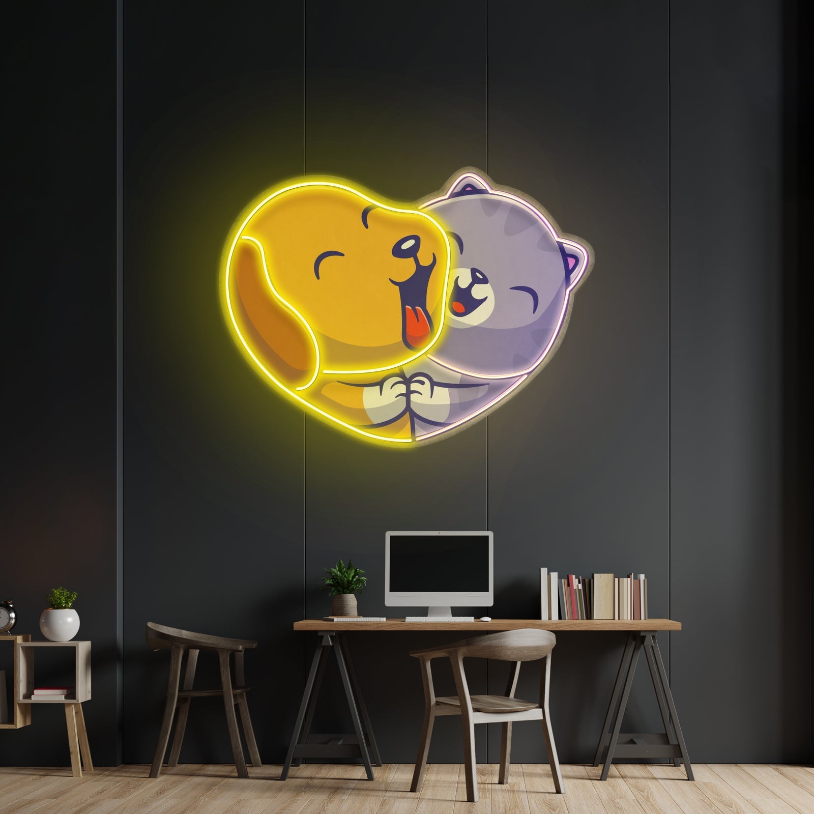 Heart Shaped Donut Led Neon Sign Light Custom Led Signs - Shineneon
