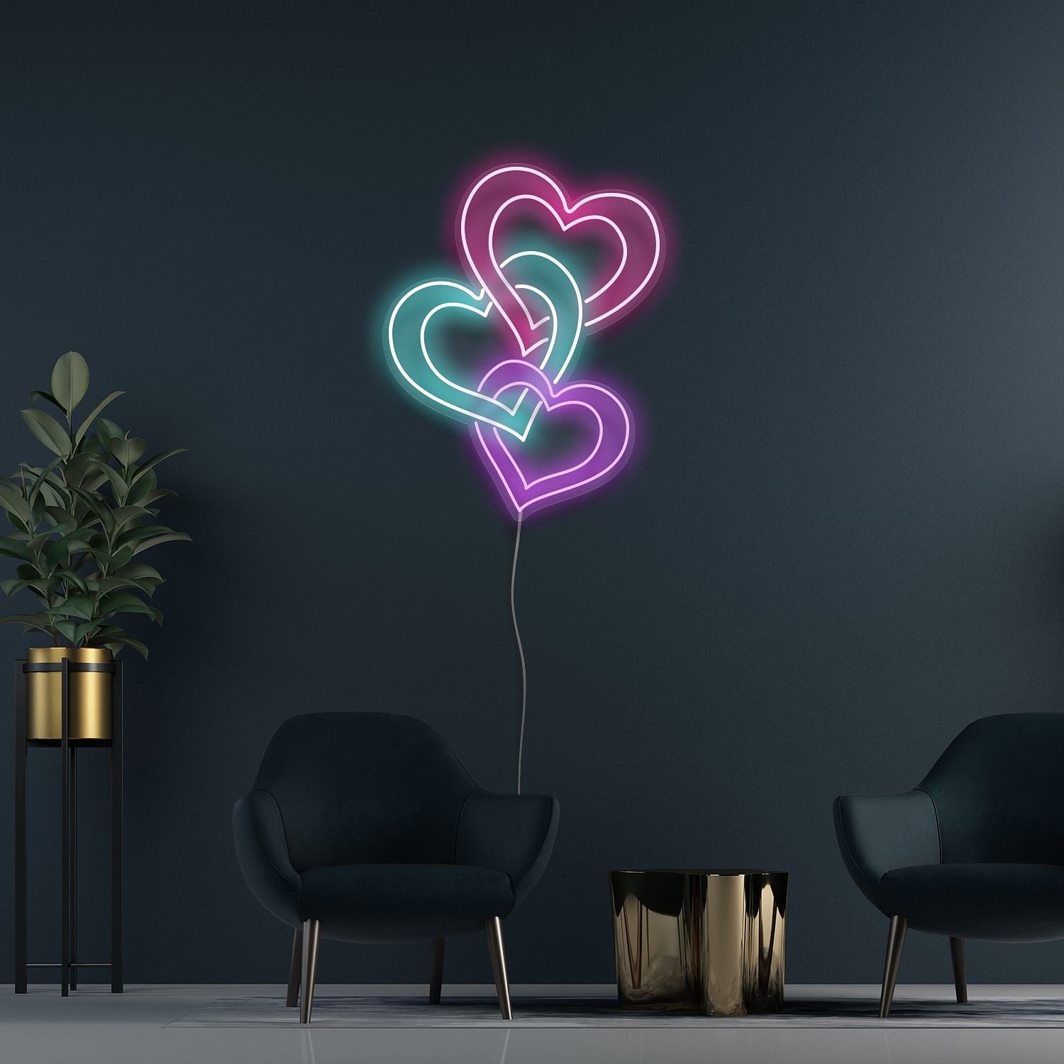Heart Valentines Day Neon Light Sign | Shineneon