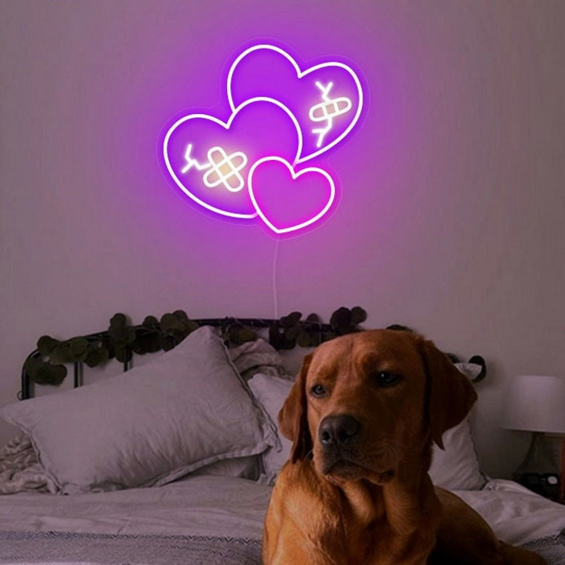 Heart Wall Art Led Sign Business Neon Sign