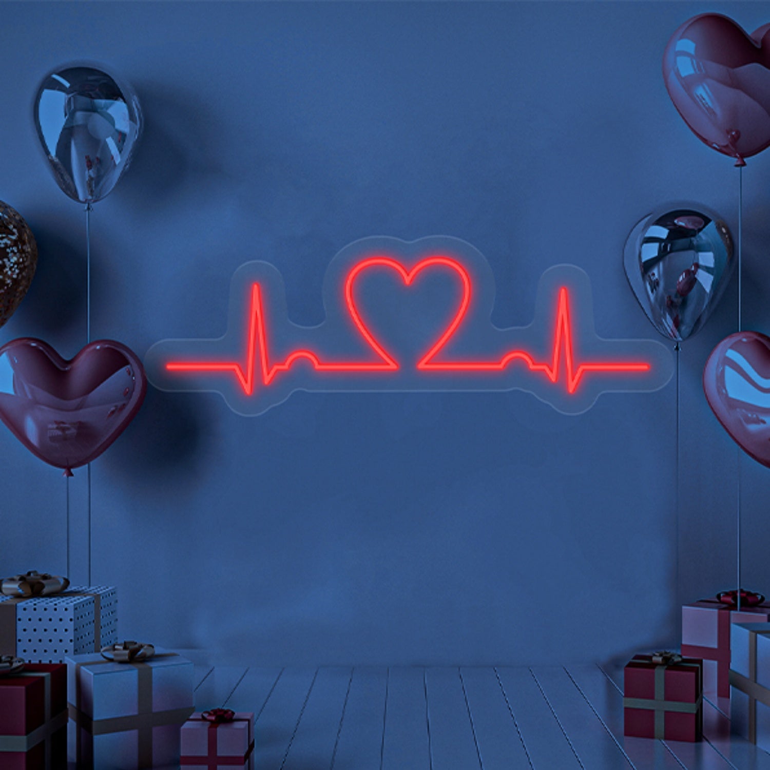 Heartbeat Neon Light Led | Shineneon