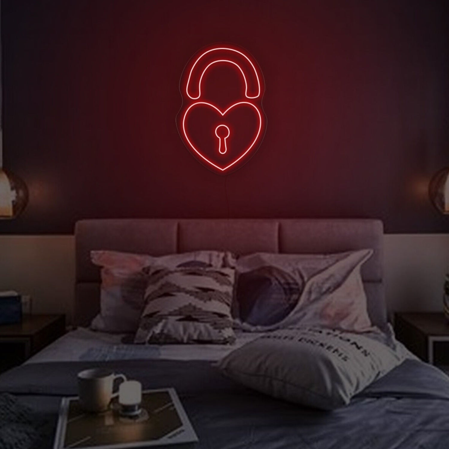 Heartlock For Love Neon Sign | Shineneon
