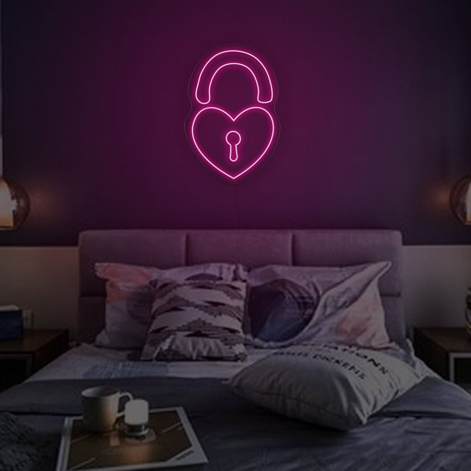 Heartlock For Love Neon Sign | Shineneon
