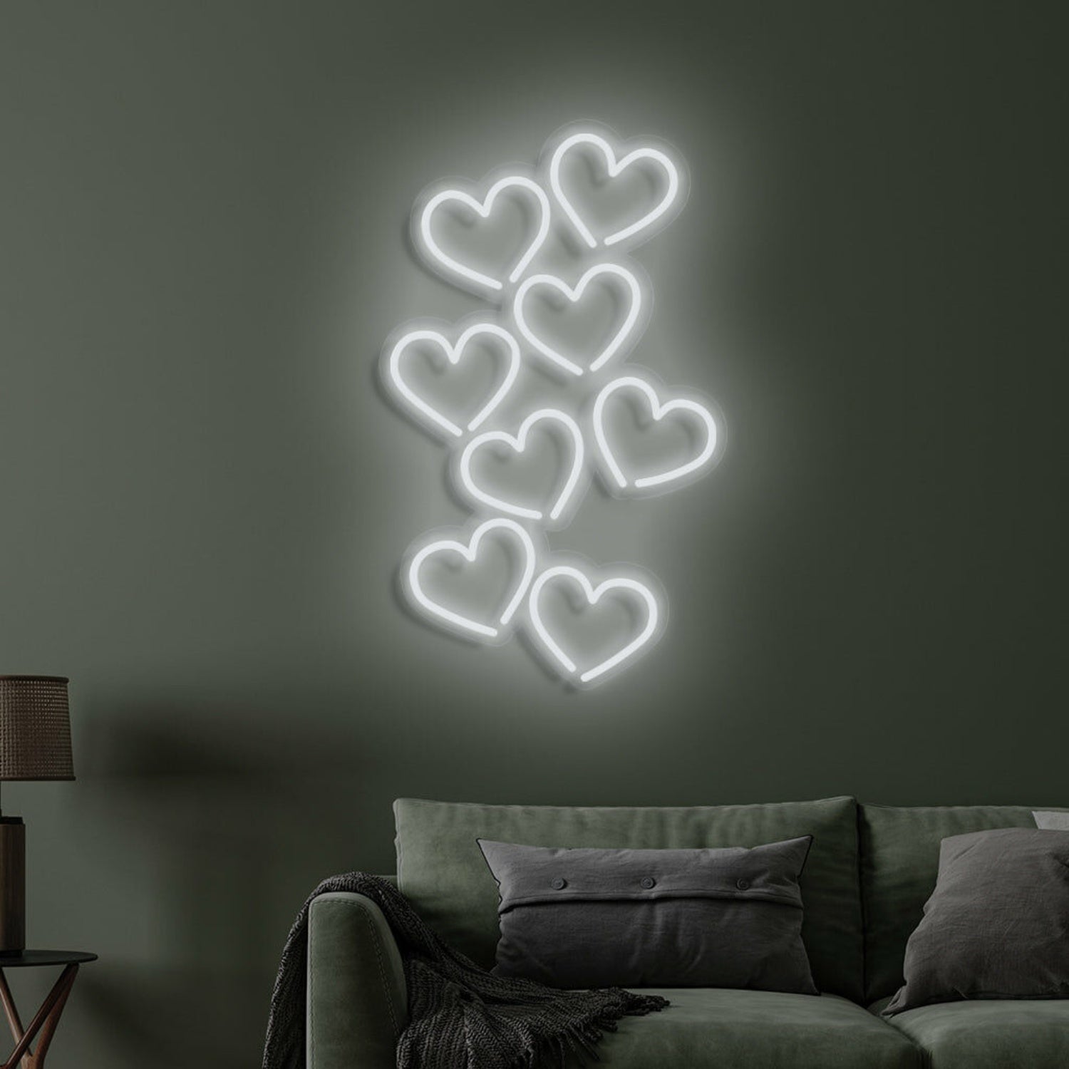 Hearts Neon Sign Love And Romance In Radiant Light | Shineneon