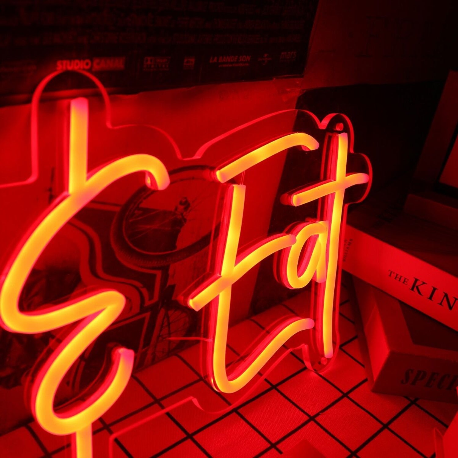 Heat And Eat Red Led Neon Sign | Shineneon