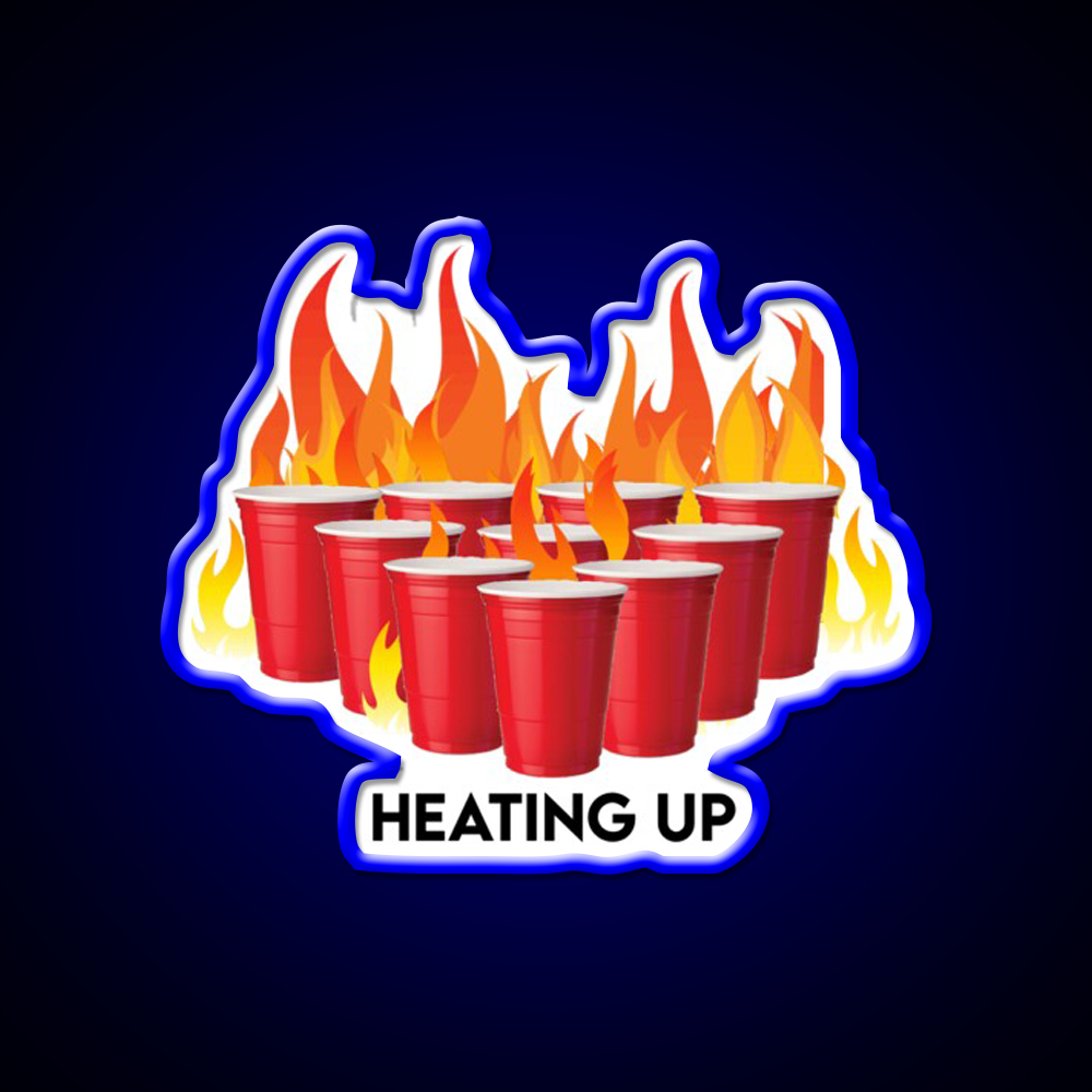Heating Up Beer Bar Decor Led Neon Sign Rgb Color - LED neon sign view 5