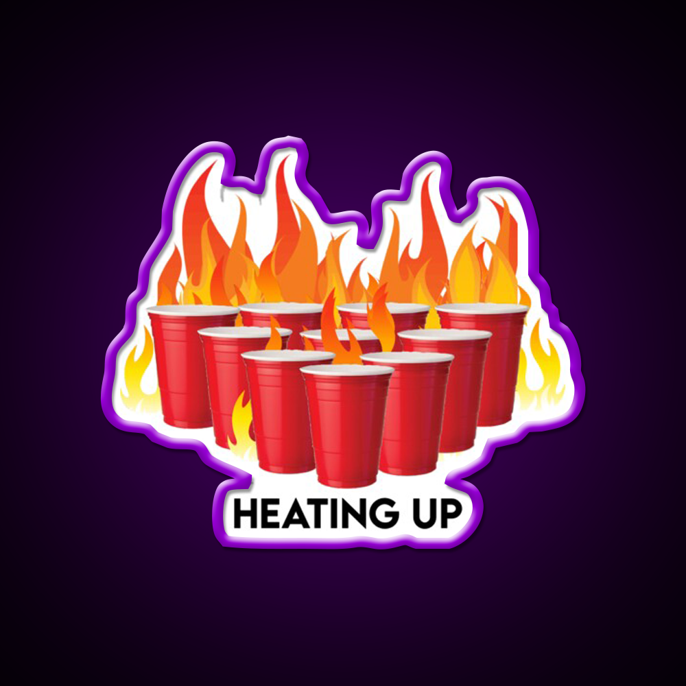 Heating Up Beer Bar Decor Led Neon Sign Rgb Color - LED neon sign view 9
