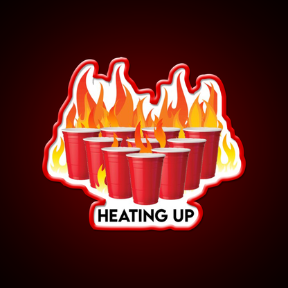 Heating Up Beer Bar Decor Led Neon Sign Rgb Color - LED neon sign view 10