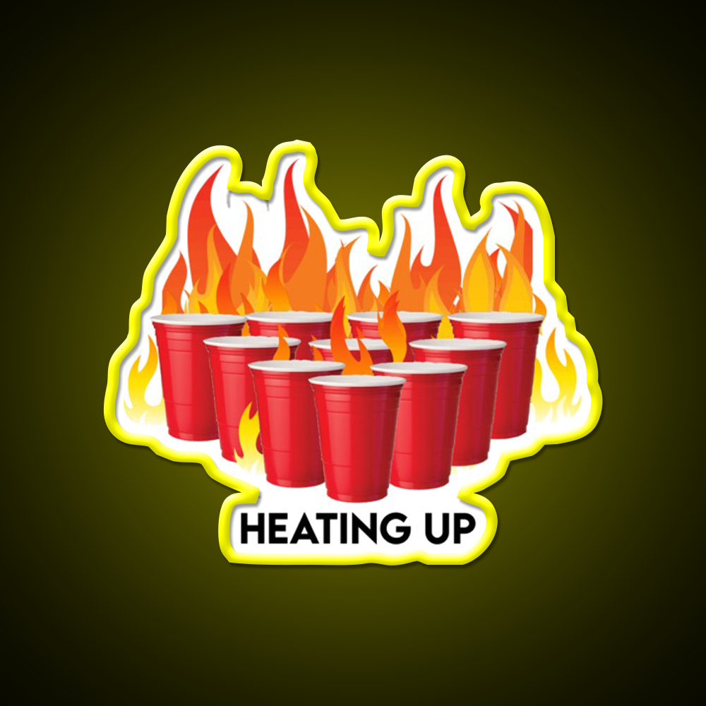 Heating Up Beer Bar Decor Led Neon Sign Rgb Color - LED neon sign view 7