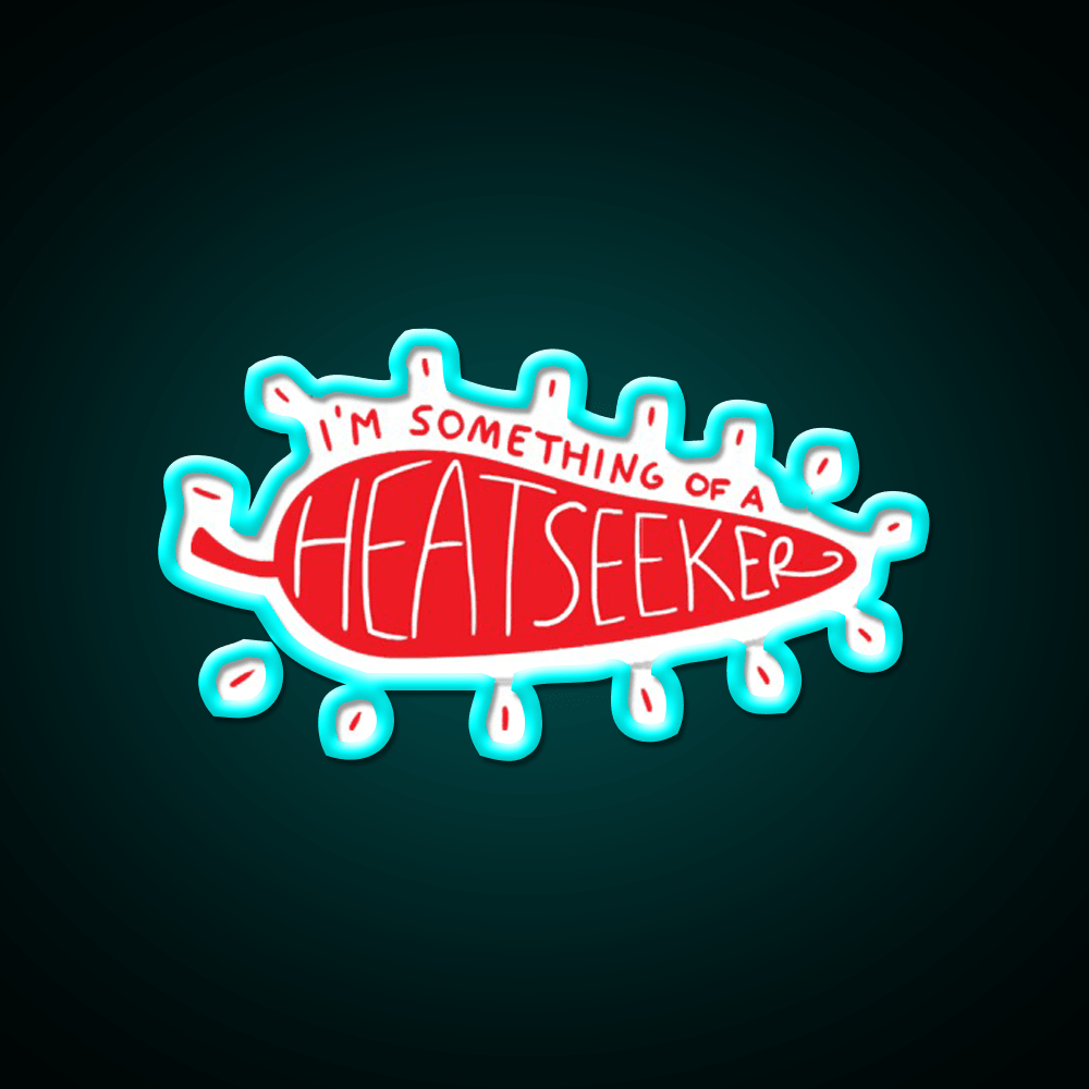 Heatseeker Fast Food Led Neon Sign For Burger Place Rgb Color - Shineneon