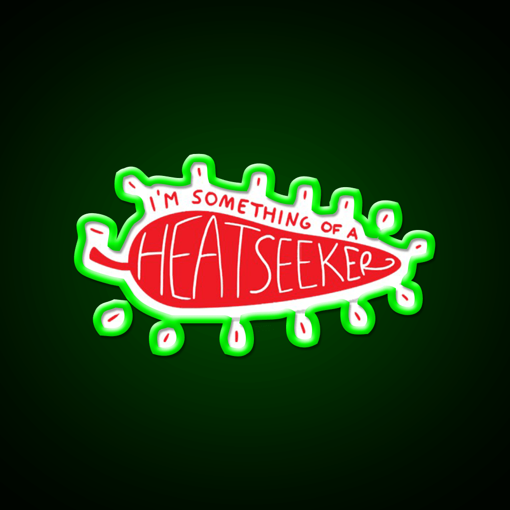 Heatseeker Fast Food Led Neon Sign For Burger Place Rgb Color - Shineneon