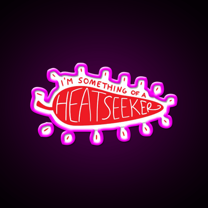 Heatseeker Fast Food Led Neon Sign For Burger Place Rgb Color - Shineneon