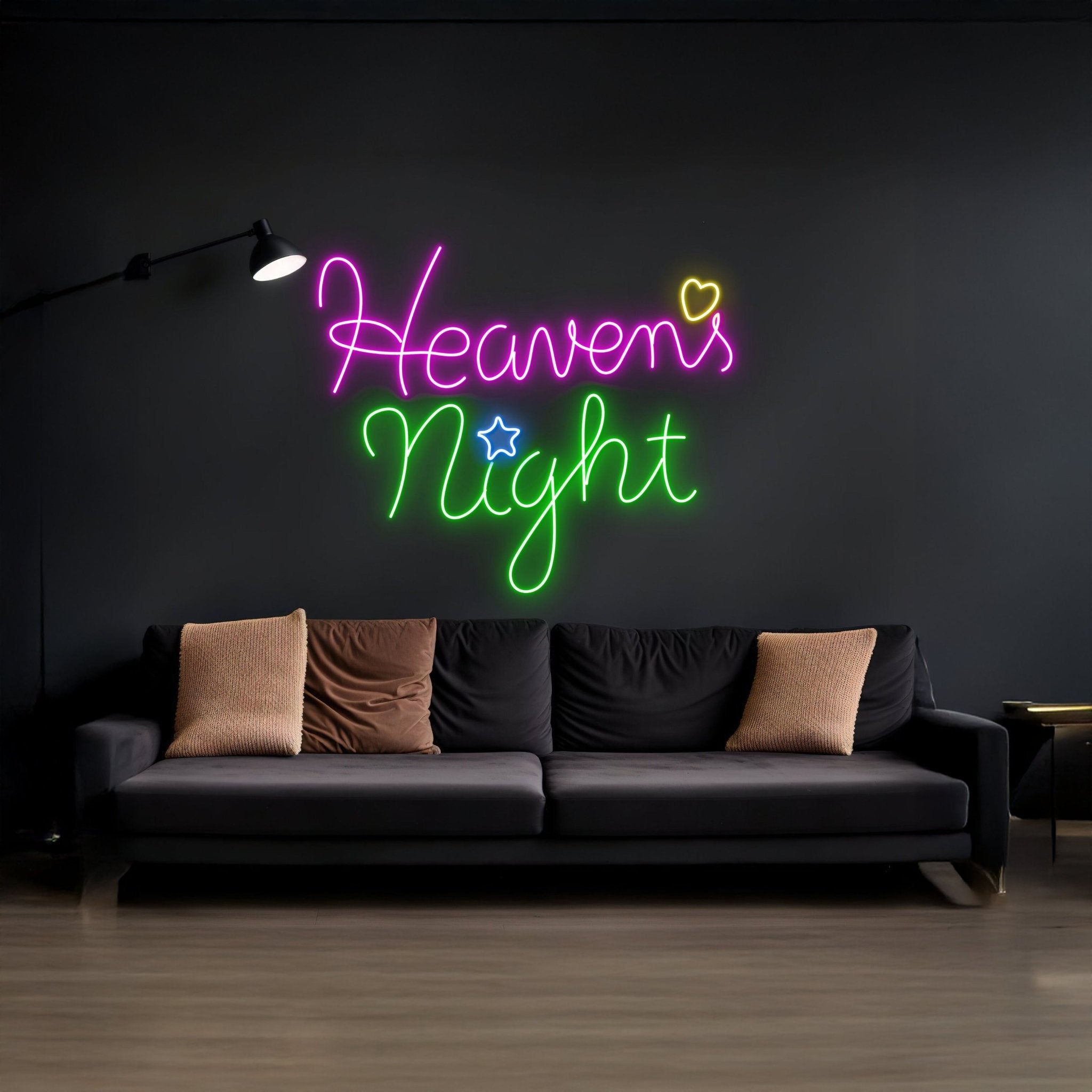 Heavens Night Neon Sign Custom Neon Lights Sign - Shineneon