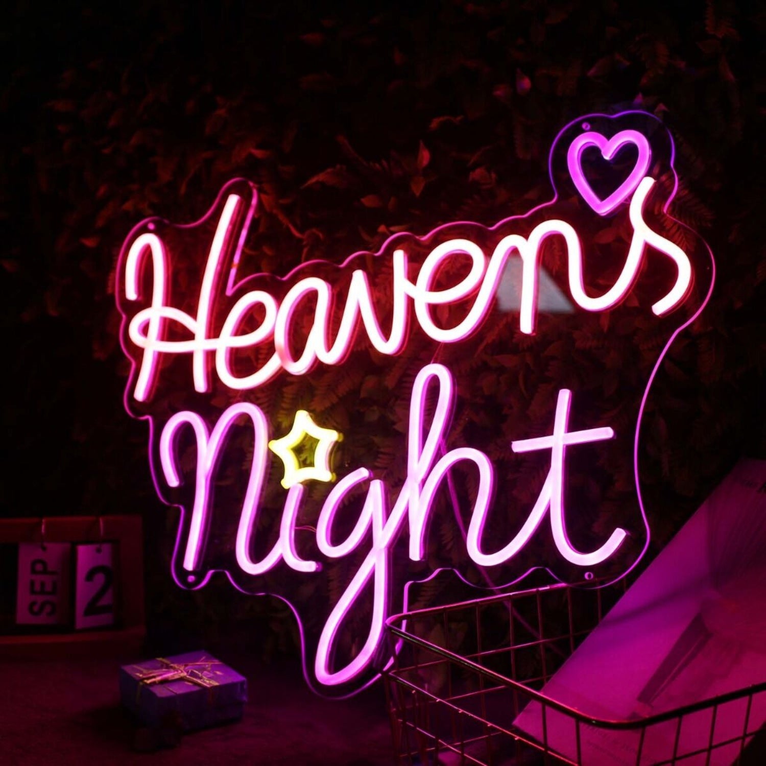 Heavens Night Pink Led Neon Sign | Shineneon