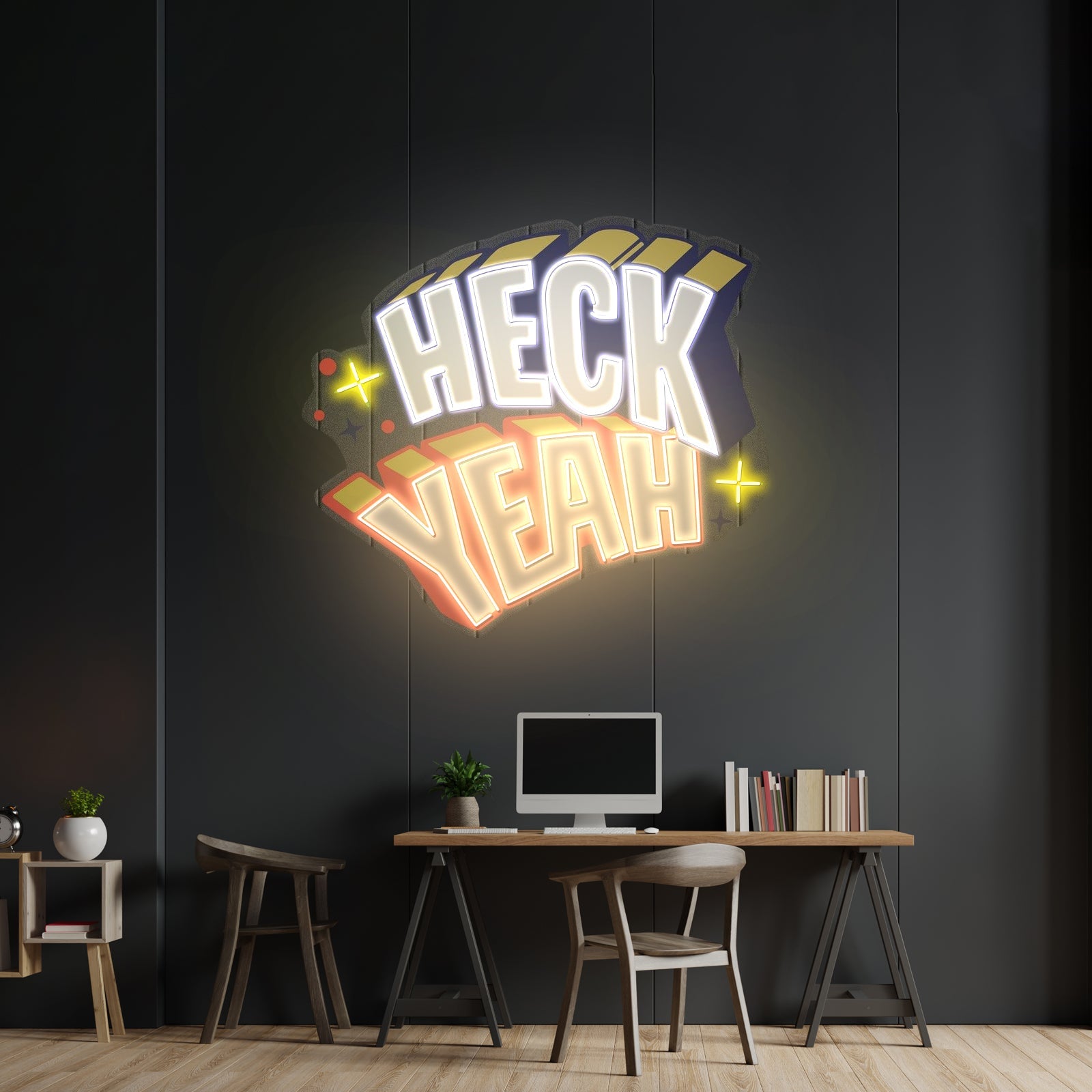 Hedgehog Unlikely Friends Neon Signage Custom - Shineneon