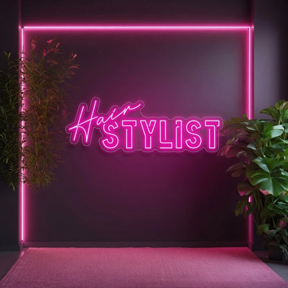 Heist Stylist LED Neon Sign - 04 Size Image