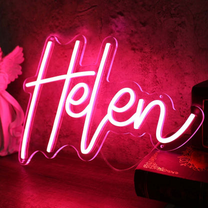 Helen Red Led Neon Sign | Shineneon