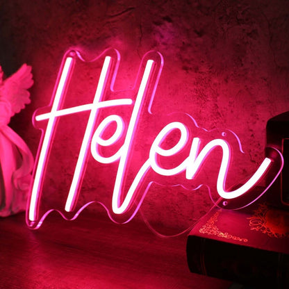 Helen Red Led Neon Sign - Shineneon