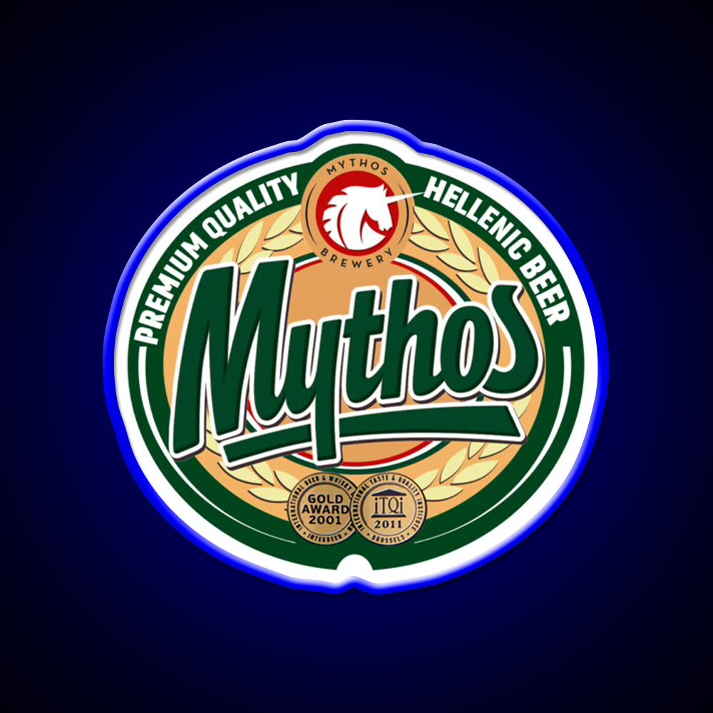 Hellenic Greek Beer Mythos Beer Bar Decor Led Neon Sign Rgb Color - LED neon sign view 5