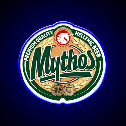 Hellenic Greek Beer Mythos Beer Bar Decor Led Neon Sign Rgb Color - LED neon sign view 5