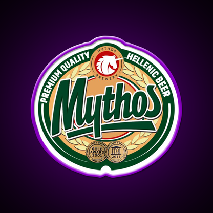 Hellenic Greek Beer Mythos Beer Bar Decor Led Neon Sign Rgb Color - LED neon sign view 9