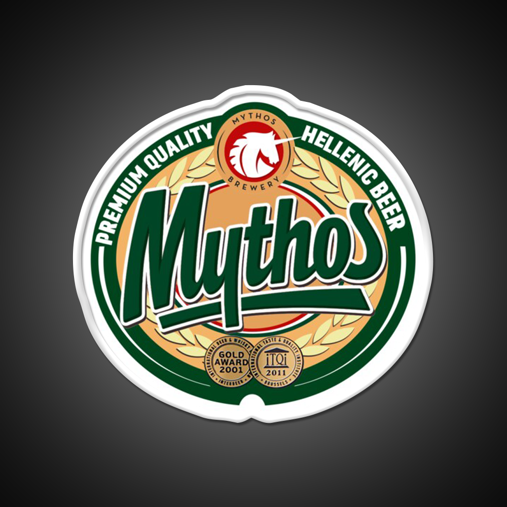 Hellenic Greek Beer Mythos Beer Bar Decor Led Neon Sign Rgb Color - LED neon sign view 11