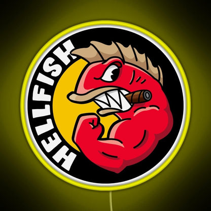 Hellfish 19 Rgb Led Neon Sign Pop Wall Art - Shineneon