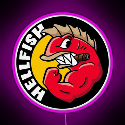 Hellfish 19 Rgb Led Neon Sign Pop Wall Art - Shineneon