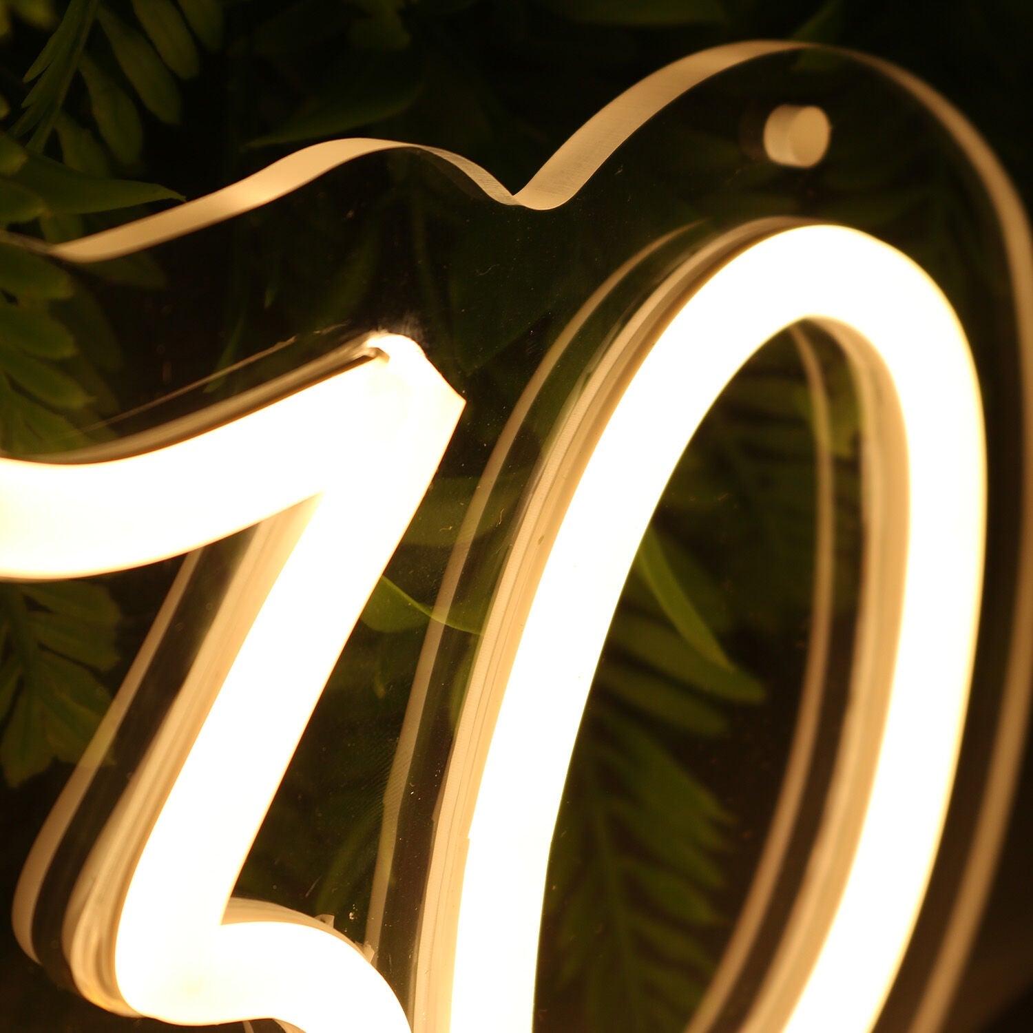 Hello 30 Yellow Neon Sign | Shineneon