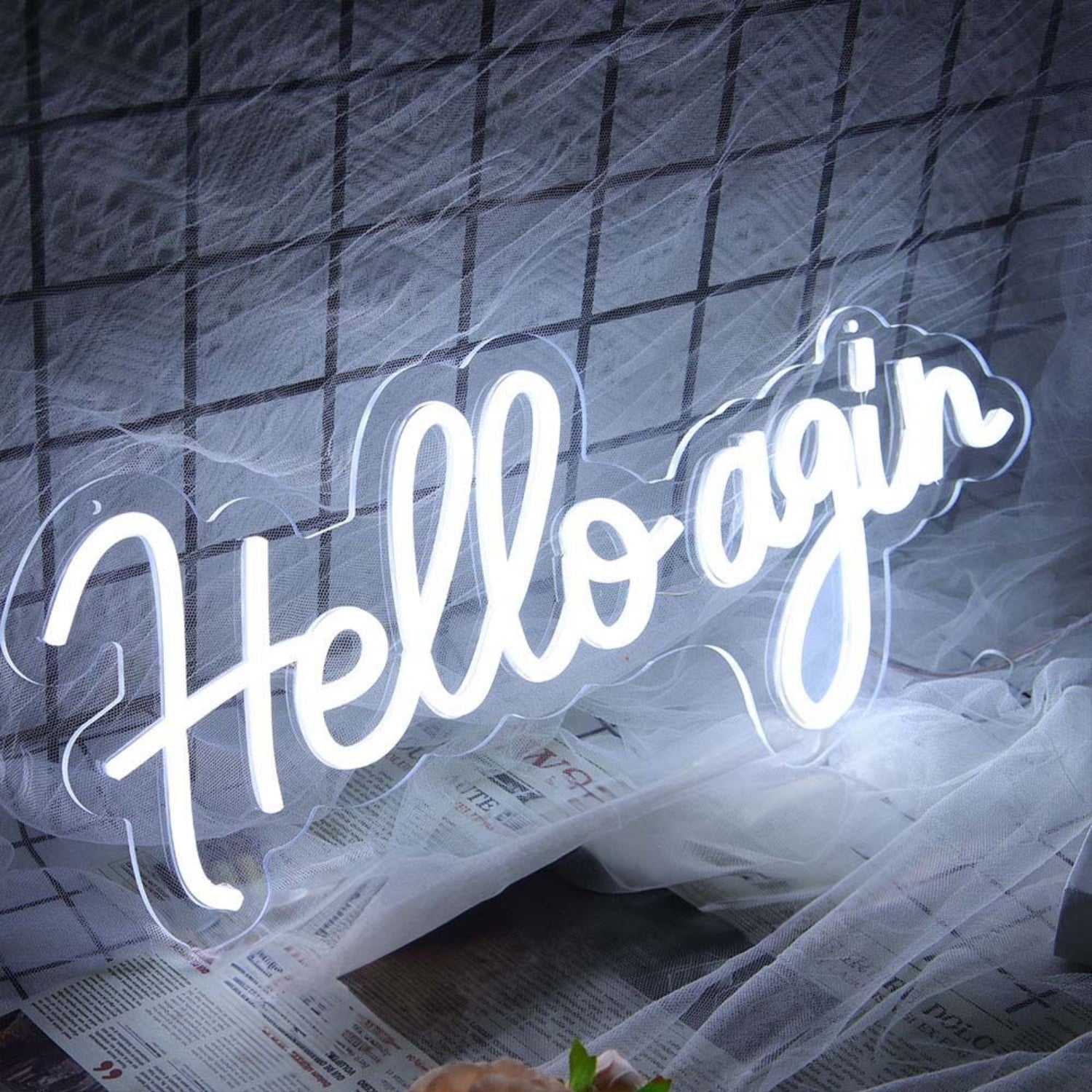 Hello Agin Led Neon Sign - Shineneon