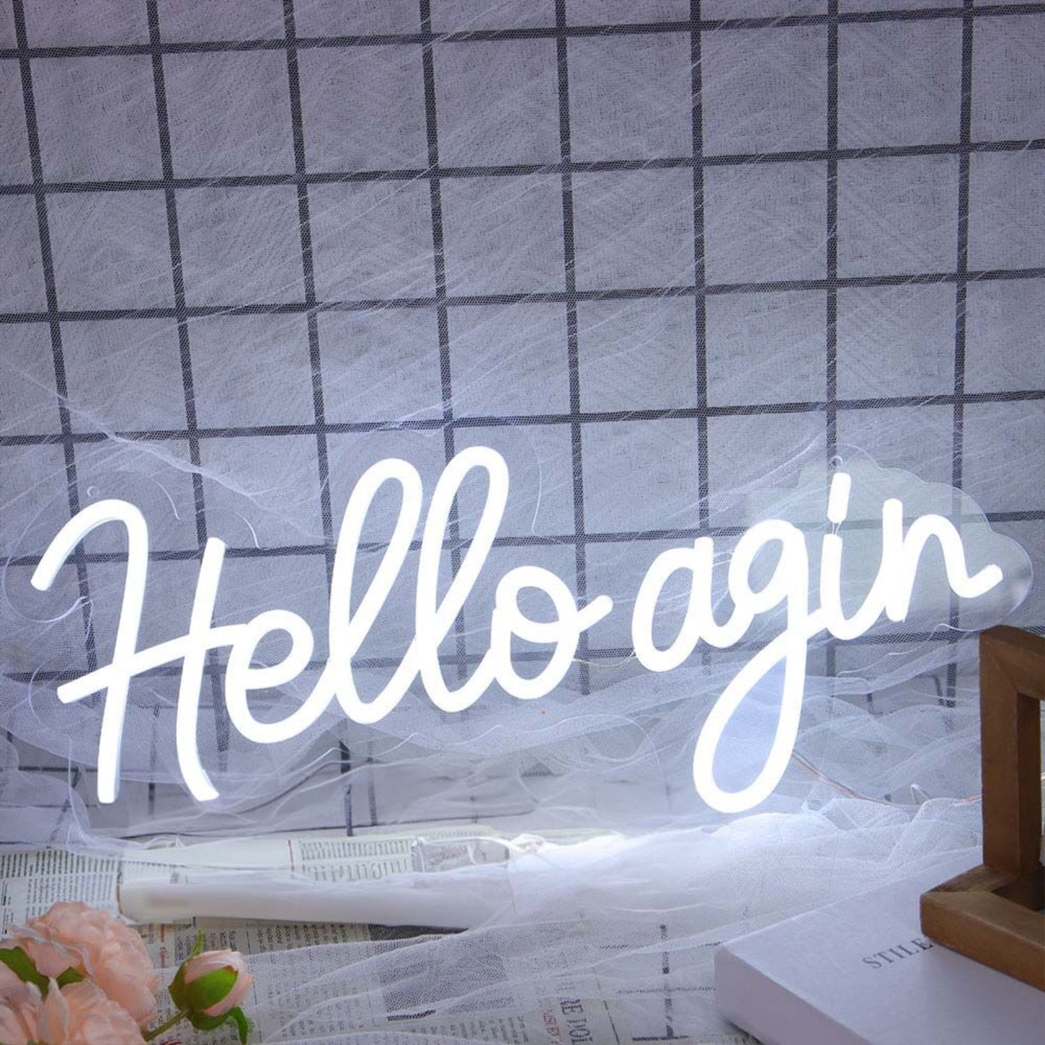 Hello Agin Led Neon Sign - Shineneon