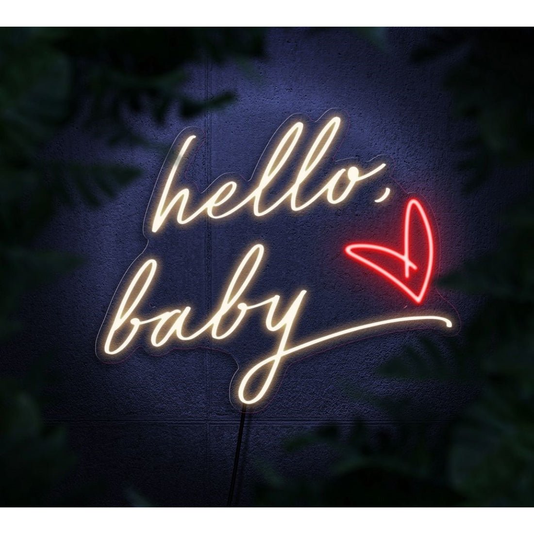 Hello Baby Led Sign Business Neon Sign - Shineneon