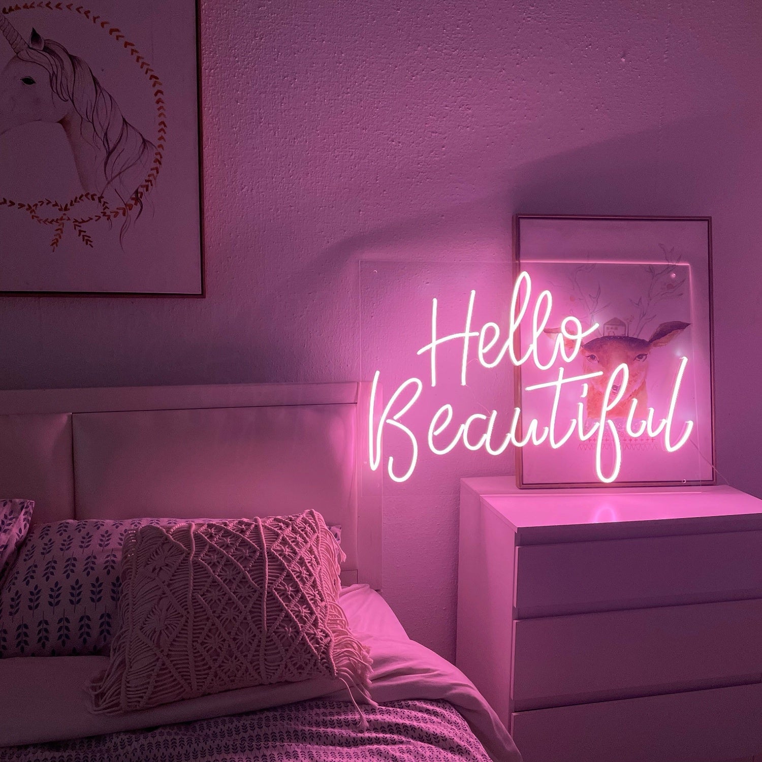 Hello Beautiful Led Neon Sign | Shineneon