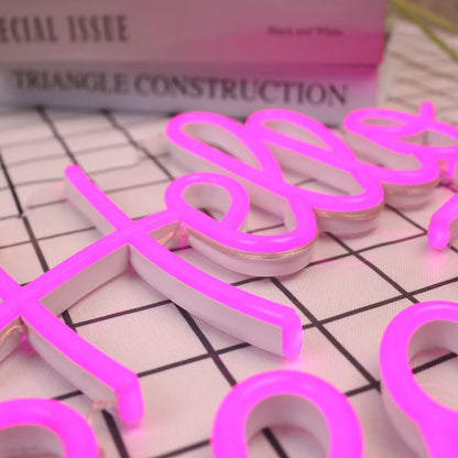 Hello Beautiful Pink Led Neon Sign | Shineneon