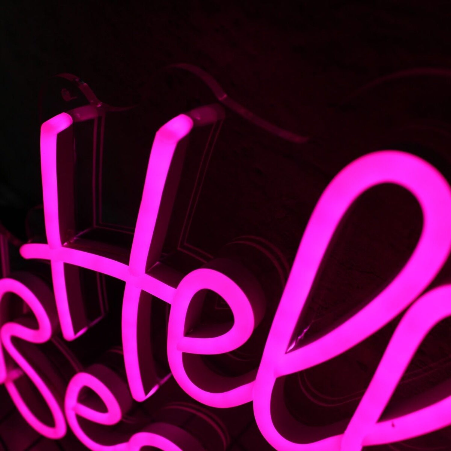 Hello Beautiful Pink Led Neon Sign | Shineneon