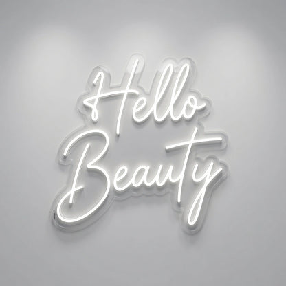 Hello Beauty Business LED Neon Sign - 01 Original Product Image