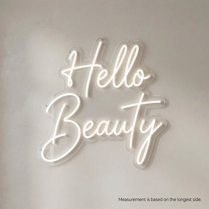 Hello Beauty Business LED Neon Sign - 04 Size Image