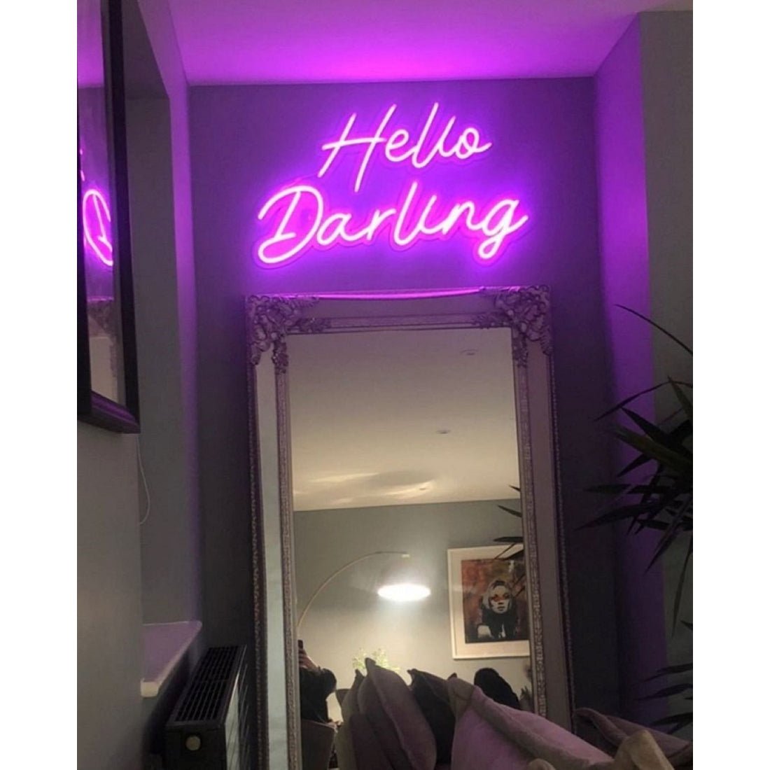 Hello Darling Led Sign Business Neon Sign - Shineneon