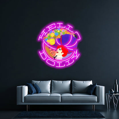 Hello Dolly Romantic Comedy Essential Artwork Large Neon Signs - Shineneon