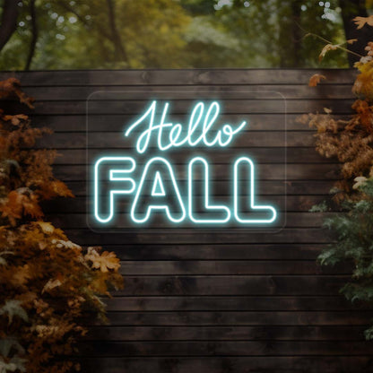 Hello Fall Led Neon Sign | Shineneon