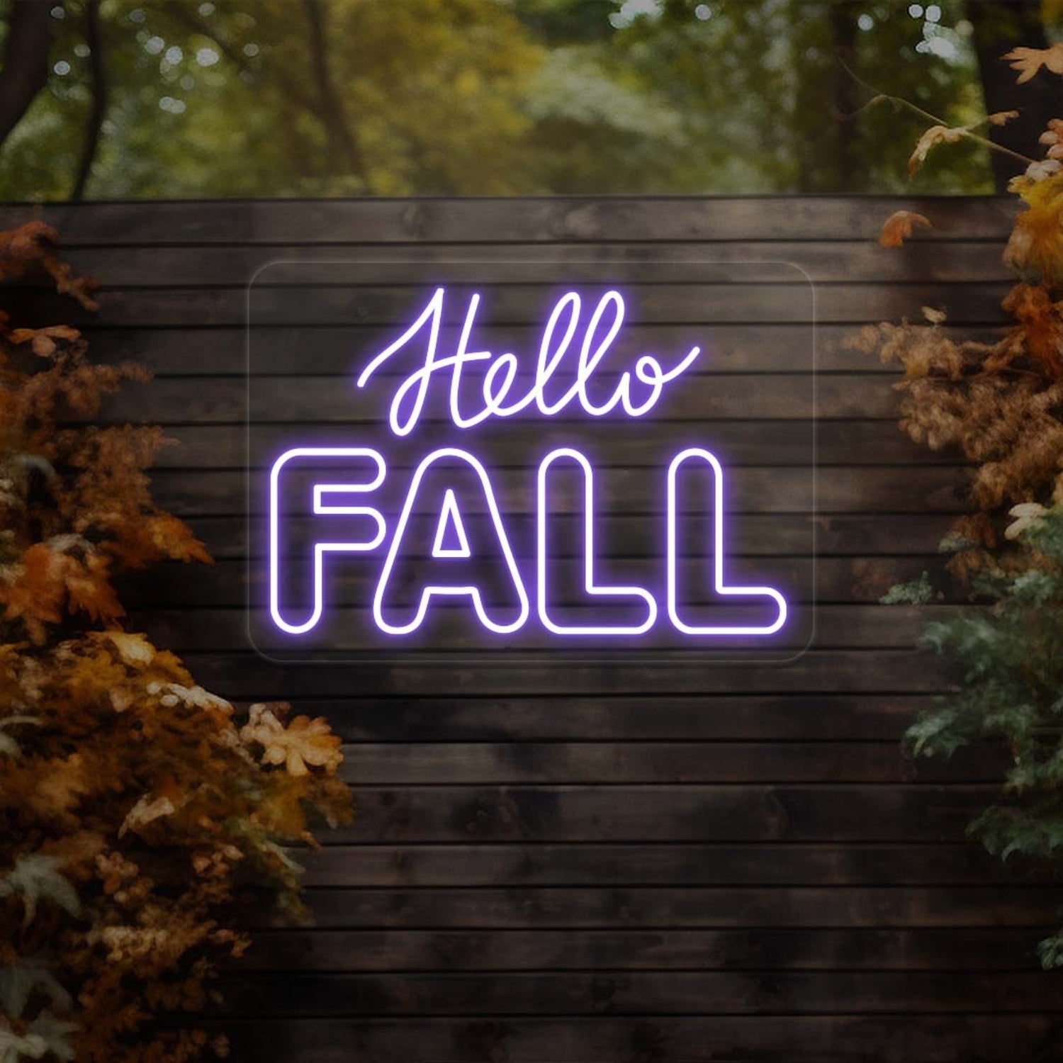 Hello Fall Led Neon Sign | Shineneon