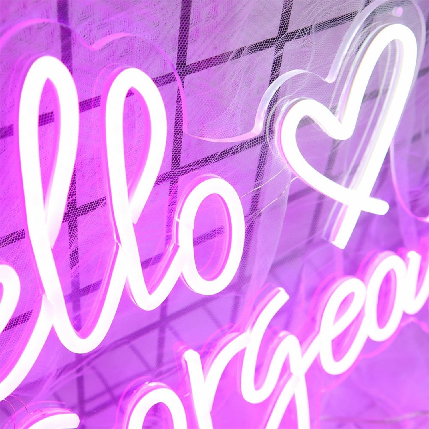 Hello Gorgeous Led Neon Sign For Positive And Fun Spaces - Shineneon