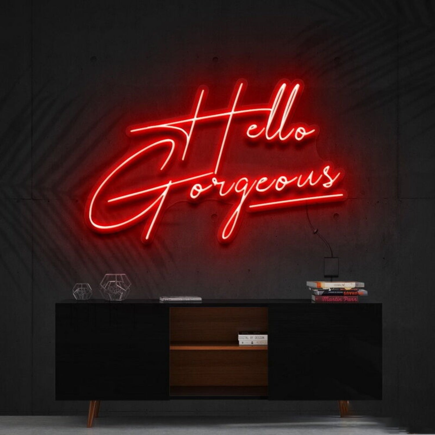 Hello Gorgeous Led Neon Sign For Welcoming Spaces - Shineneon