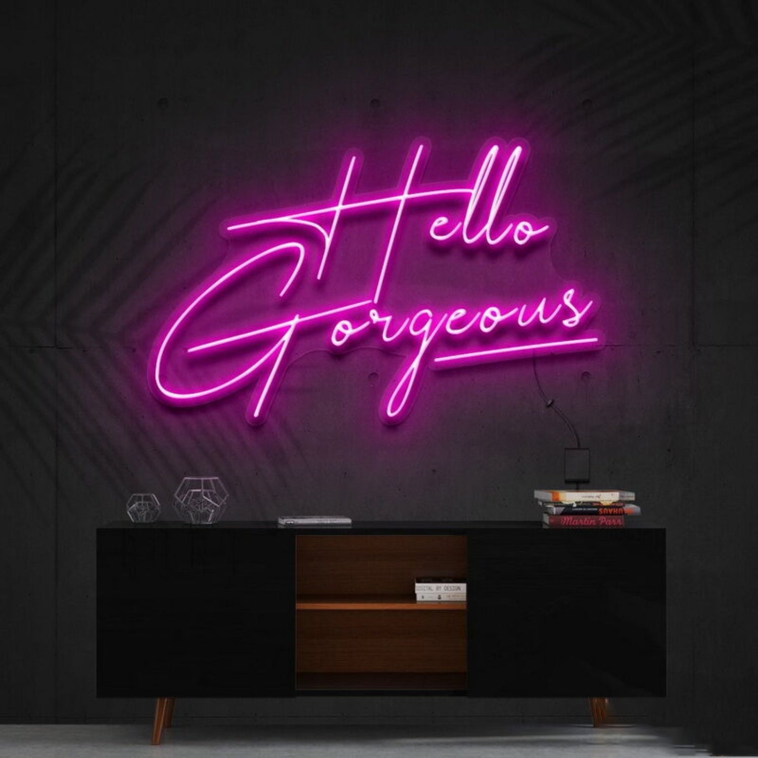 Hello Gorgeous Led Neon Sign For Welcoming Spaces - Shineneon
