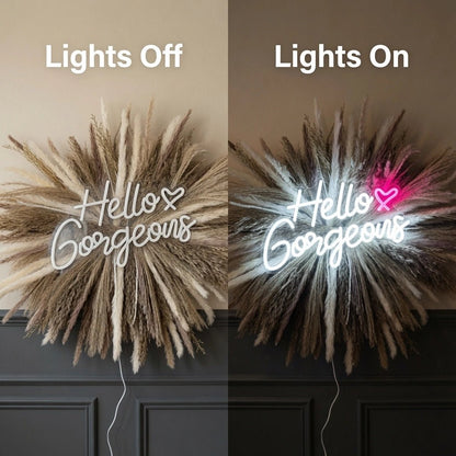 Hello Gorgeous LED Neon Sign Home Decor Wall Neon Sign - Shineneon