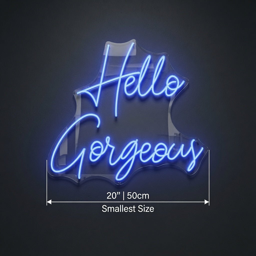 Hello Gorgeous LED Neon Sign Wall Neon Sign - Shineneon
