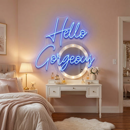 Hello Gorgeous LED Neon Sign Wall Neon Sign - Shineneon