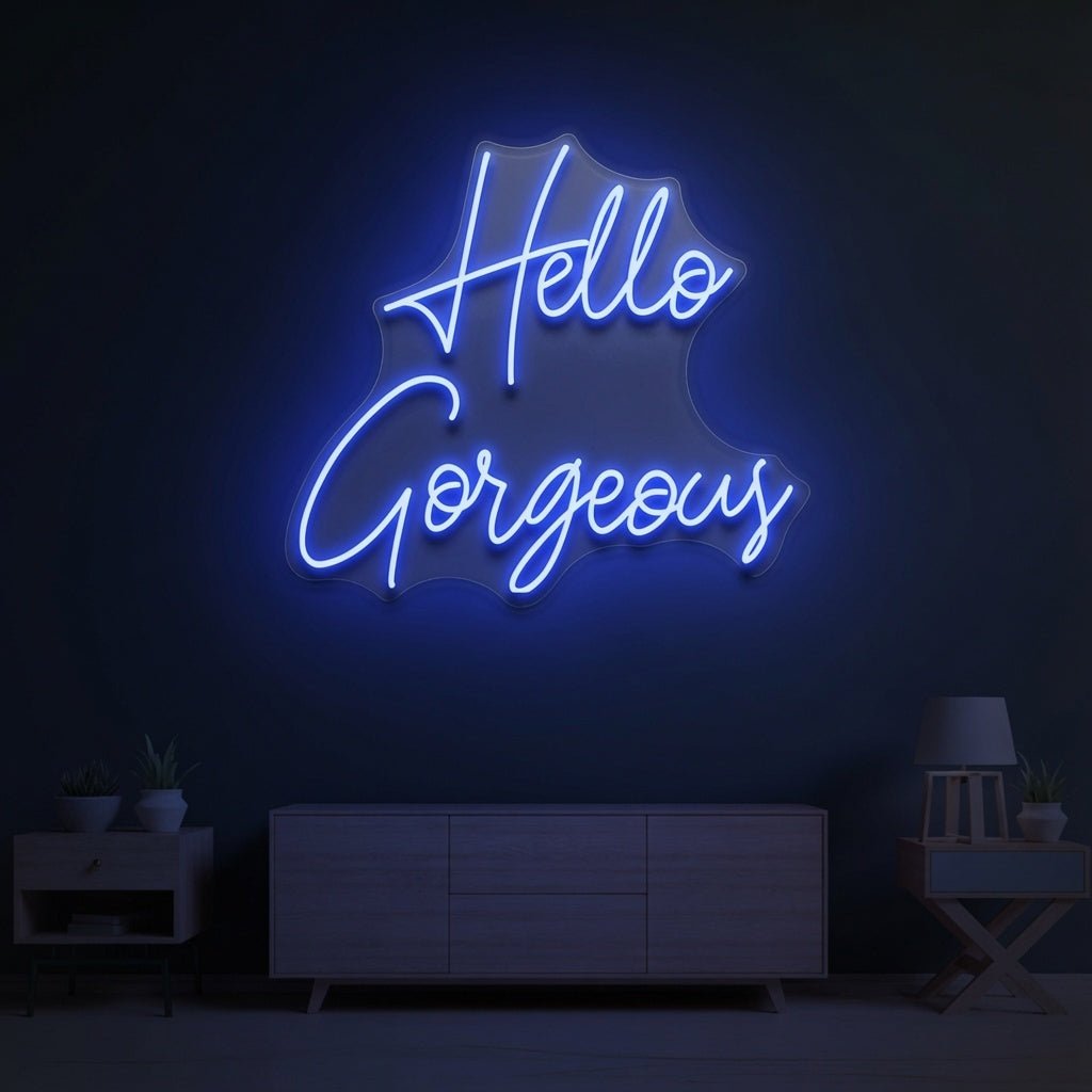 Hello Gorgeous LED Neon Sign Wall Neon Sign - Shineneon